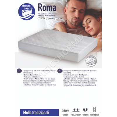 Saltea  ROMA LUX 90X200 H22